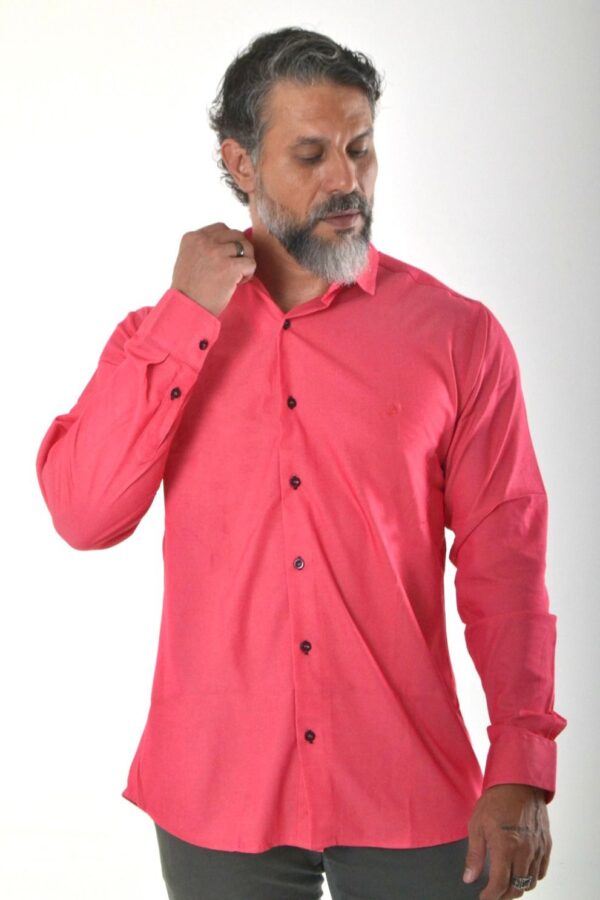 Camisa Manga Longa Tencel - Image 2