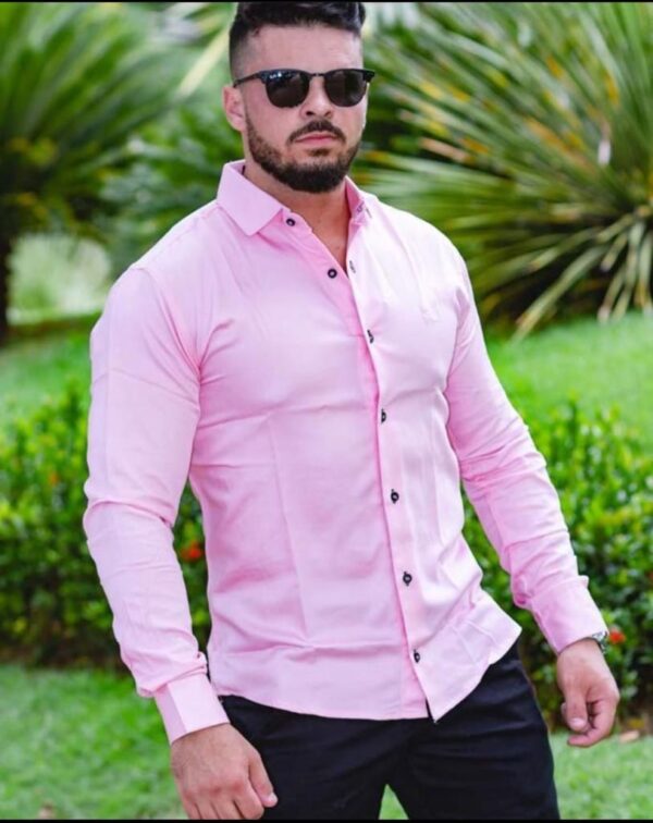 Camisa Manga Longa Tencel - Image 3