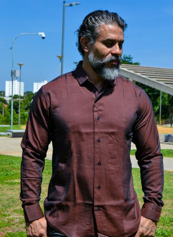 Camisa Manga Longa Tencel - Image 9