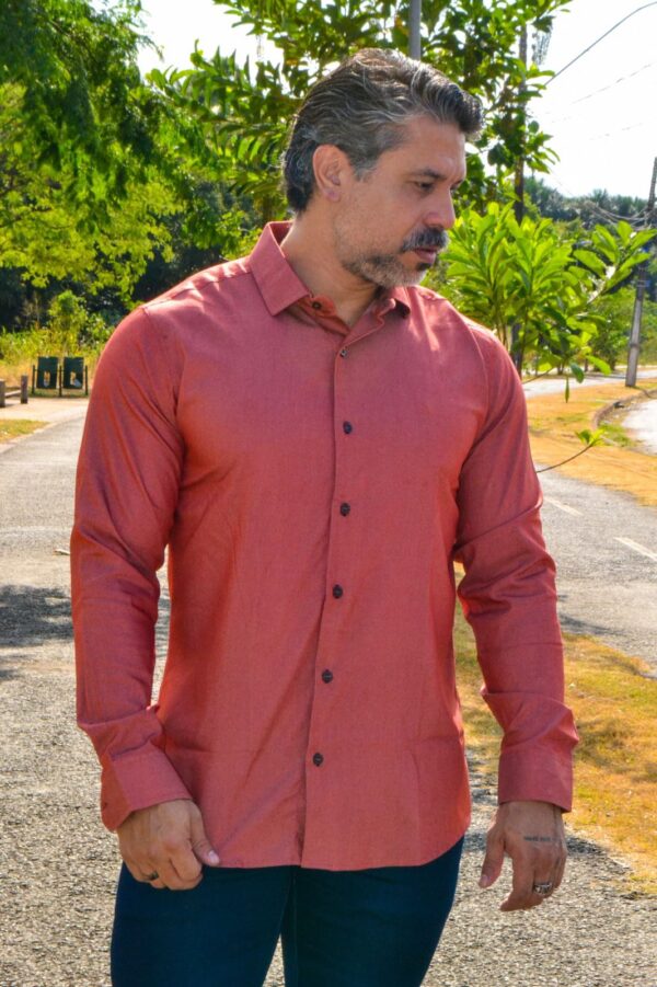 Camisa Manga Longa Tencel - Image 10