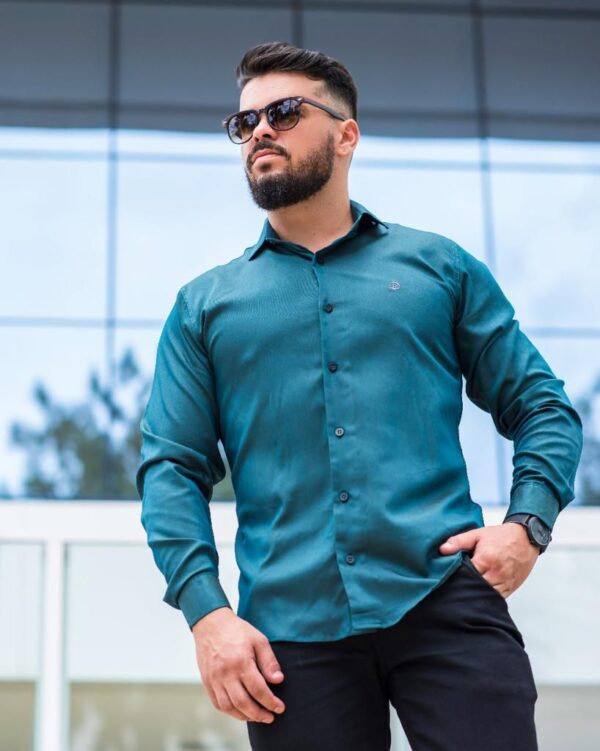 Camisa Manga Longa Tencel - Image 18