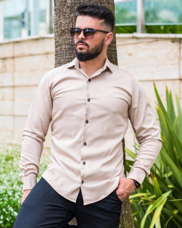 Camisa Manga Longa Tencel - Image 20
