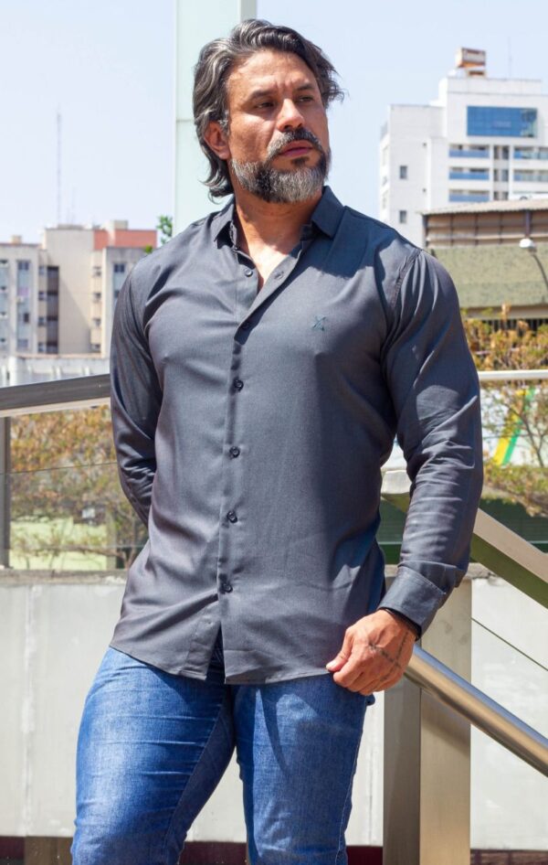 Camisa Manga Longa Tencel - Image 27