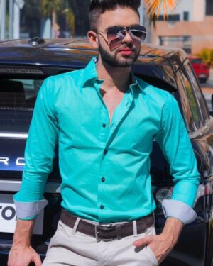 Camisa Manga Longa 60% Algodão e 40% Poliéster